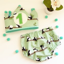 Pack cumpleaños PANDA MINT