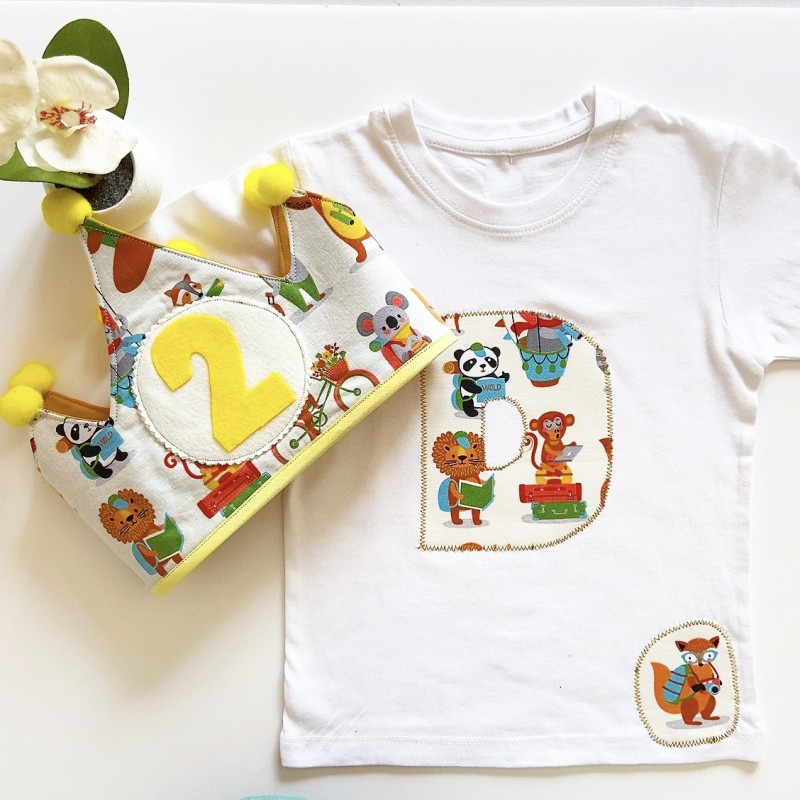 Pack cumpleaños ANIMALES VIAJEROS