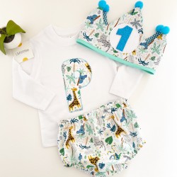 Pack cumpleaños JUNGLE blue