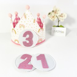 Pack cumpleaños RAINBOW glow