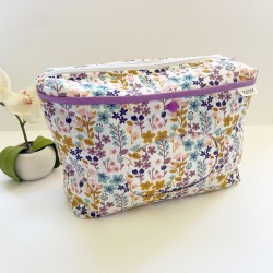 Pañalera y Portatoallitas LILAS