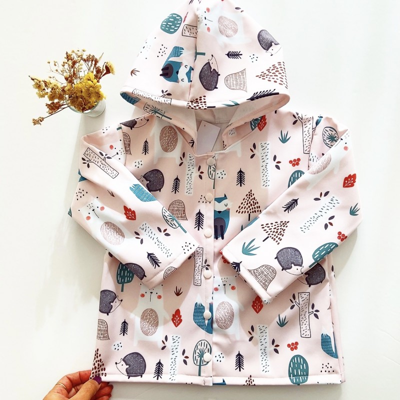 Chubasquero FOREST PINK