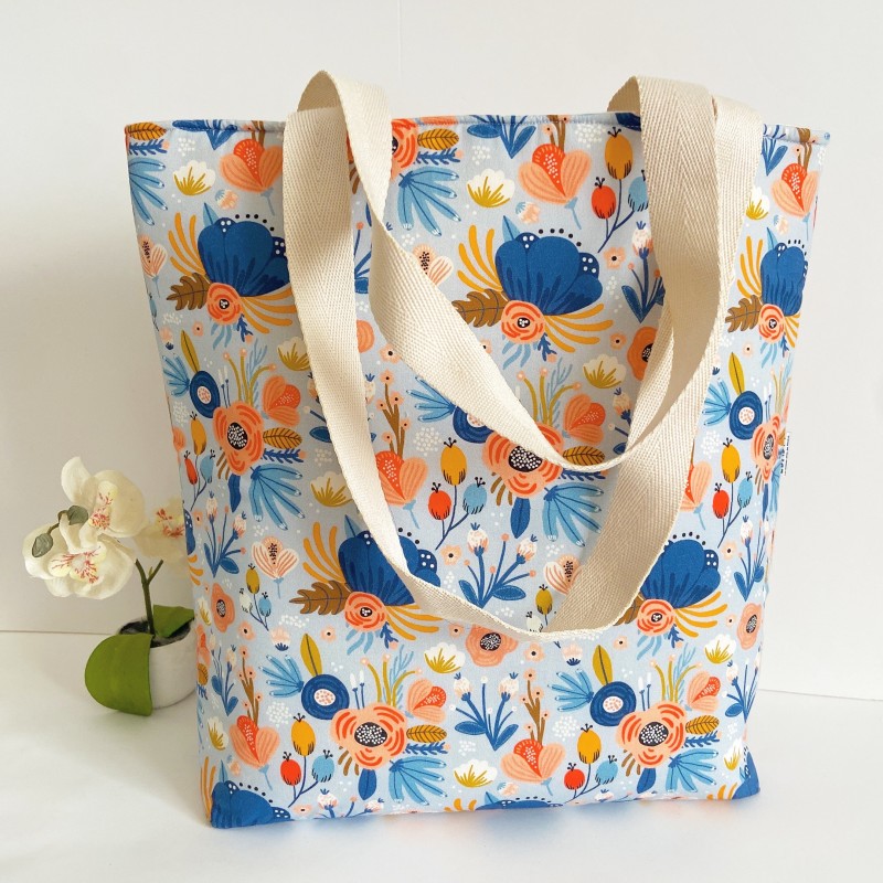 Totebag acolchada AZUCENA
