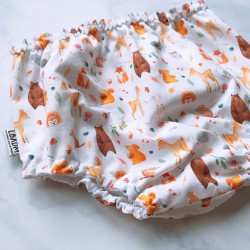 Cubrepañal Osos y Ardillas