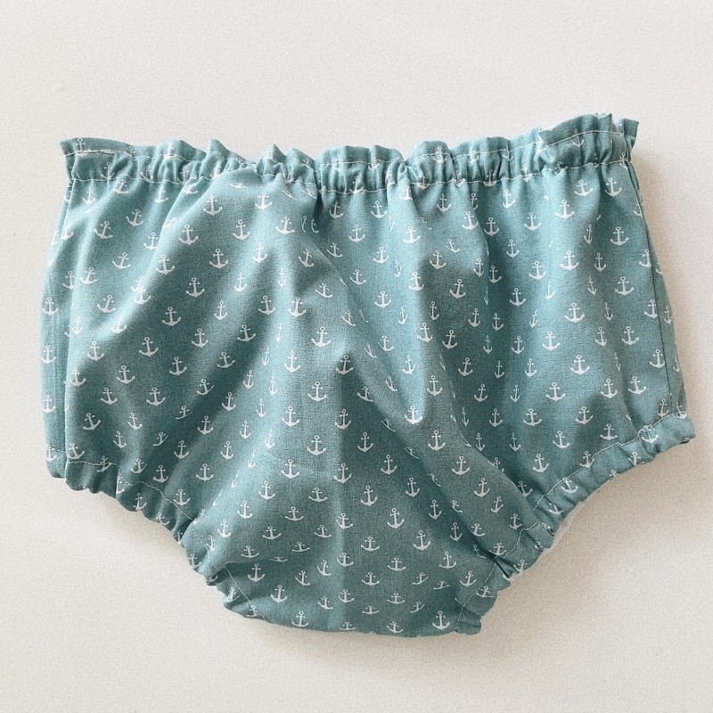 Cubrepañal ANCLAS pequeñas mint