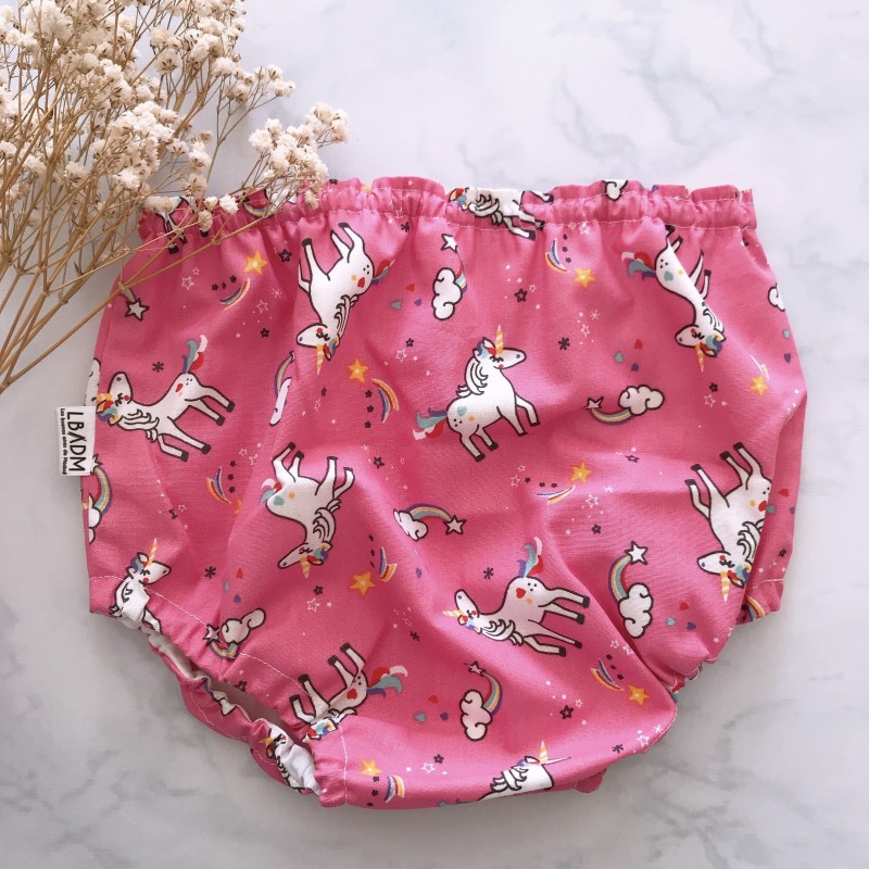 Cubrepañal Unicornios