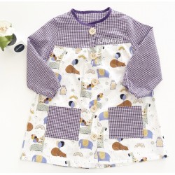 Personaliza Bata infantil con botones