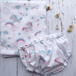 Cubrepañal UNICORNIO