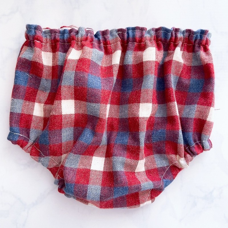 Cubrepañal Afelpado Granate y azul