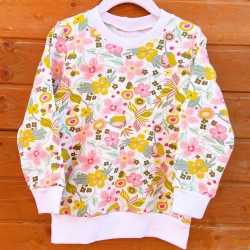 Sudadera pink FLOWERS